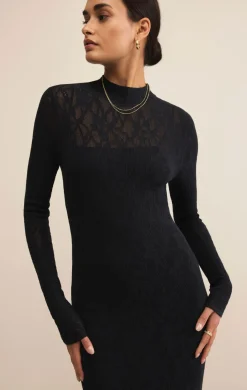 Aden Mesh Sweater Dress