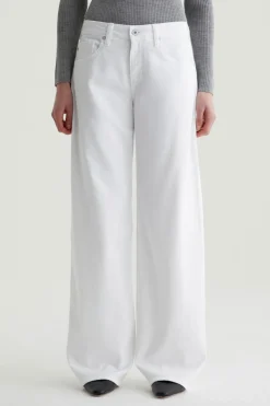 Adria Low-Rise Wide Leg Jeans