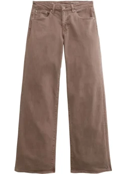 Adria Lowrise Wide Leg Jeans