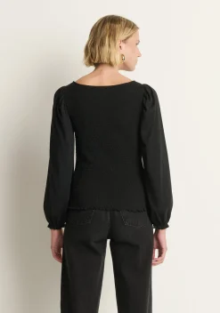 Aidan Smocked Blouse