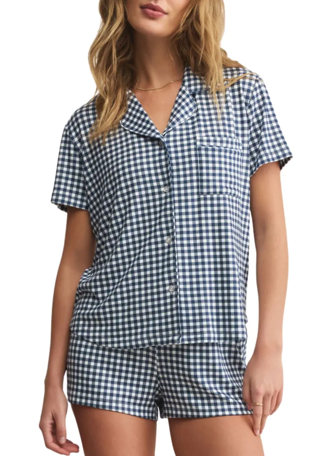Amy Gingham Top