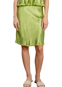 Ani Skirt In Vintage Satin