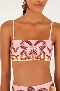 Arabesc Bandeau Bikini Top