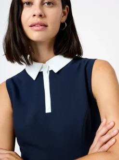 Azra Twill Mini Dress