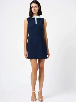 Azra Twill Mini Dress