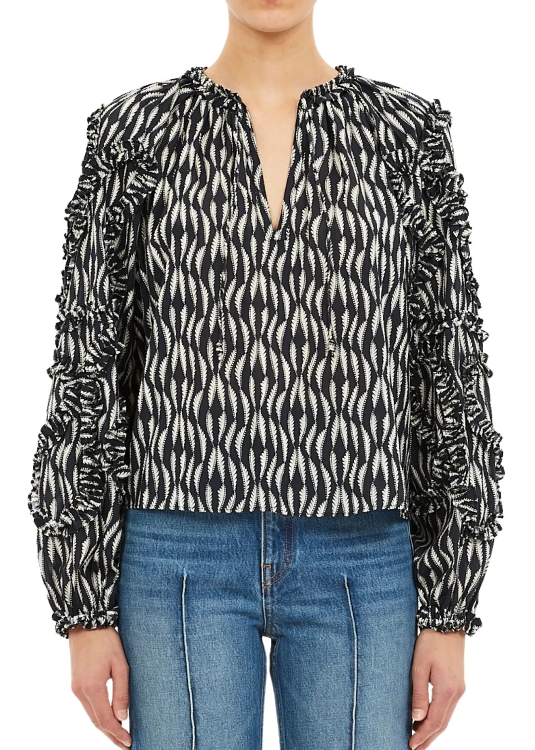 Azrou Long Sleeve Blouse