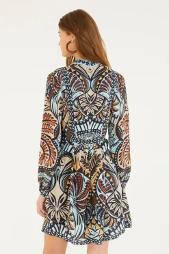 Balamana Multicolor Mini Dress