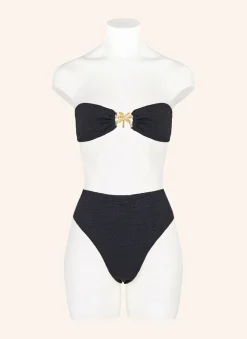 Black Palm Trees Bikini Bottom