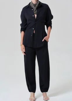 Bubble Pull On Twill Pant