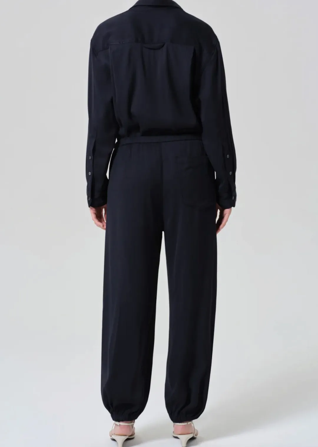 Bubble Pull On Twill Pant