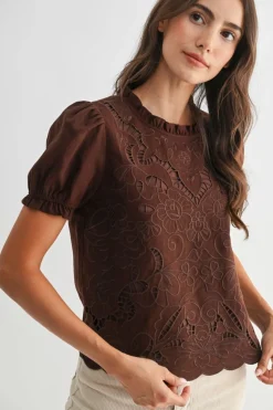 Carmen Embroidered Blouse
