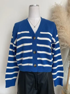 Carter Striped Cardigan