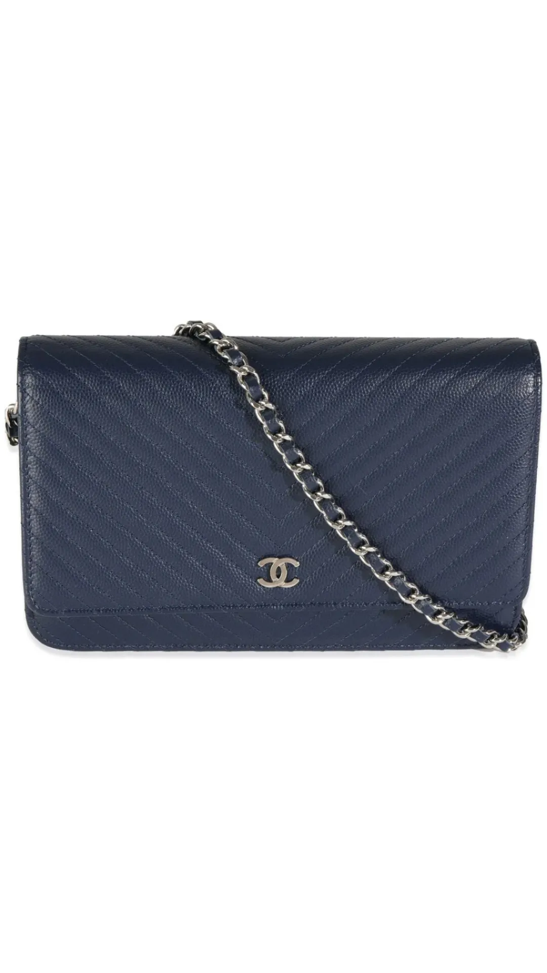 Chanel Caviar Wallet On Chain