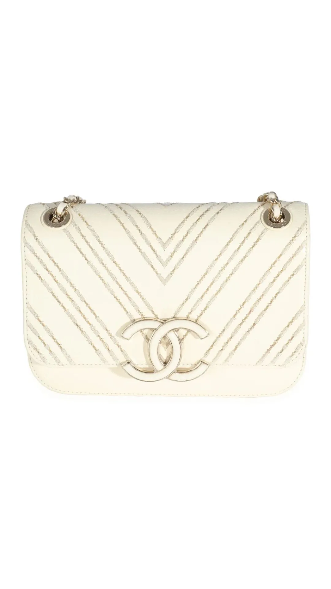 Chanel Chevron Small Flap Bag