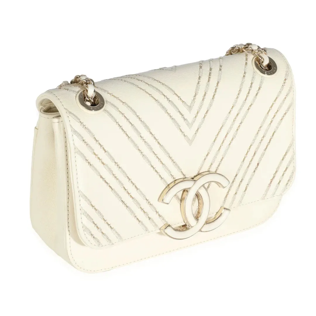 Chanel Chevron Small Flap Bag