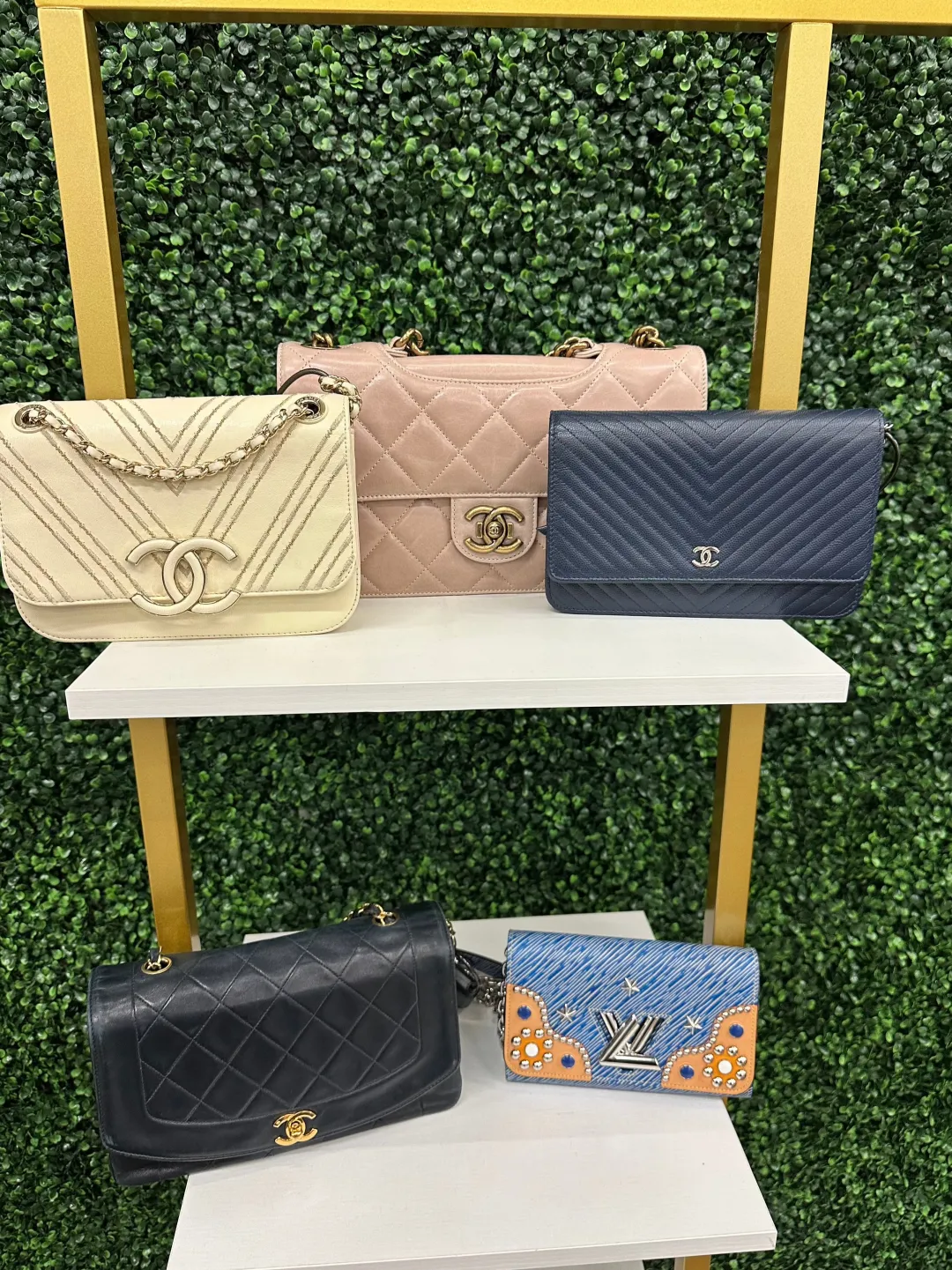 Chanel Chevron Small Flap Bag