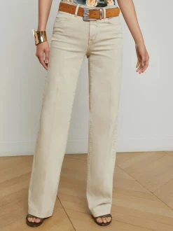 Clayton High Rise Wide Leg Jeans