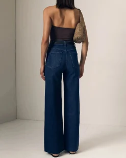 Column High Rise Jeans