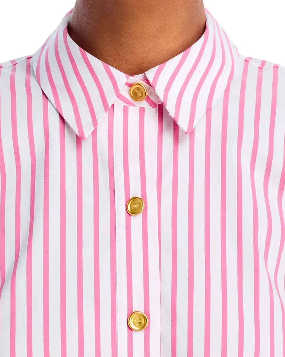 Cosette Crop Hi Low Shirt