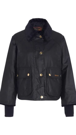 Cropped Beadnell Waxed Jacket