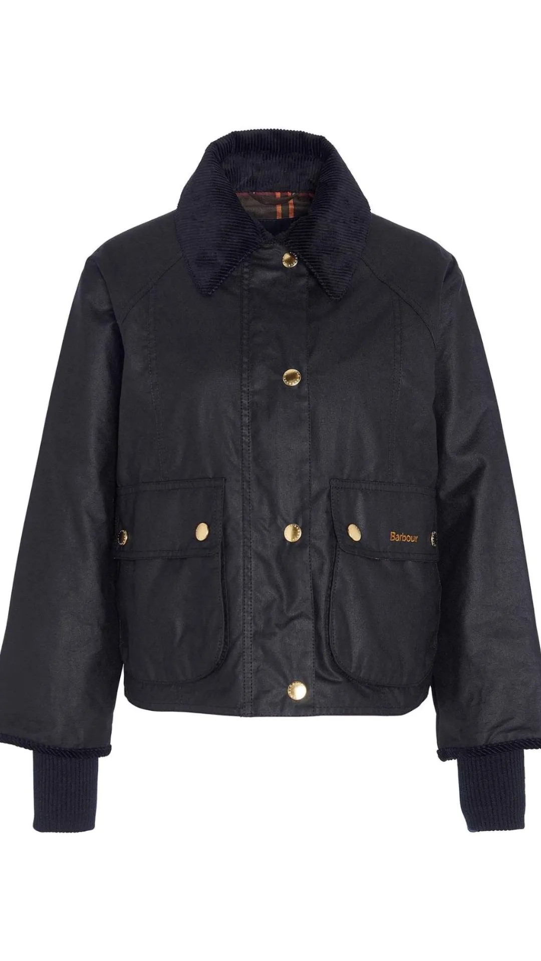 Cropped Beadnell Waxed Jacket