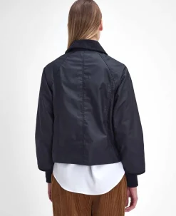 Cropped Beadnell Waxed Jacket