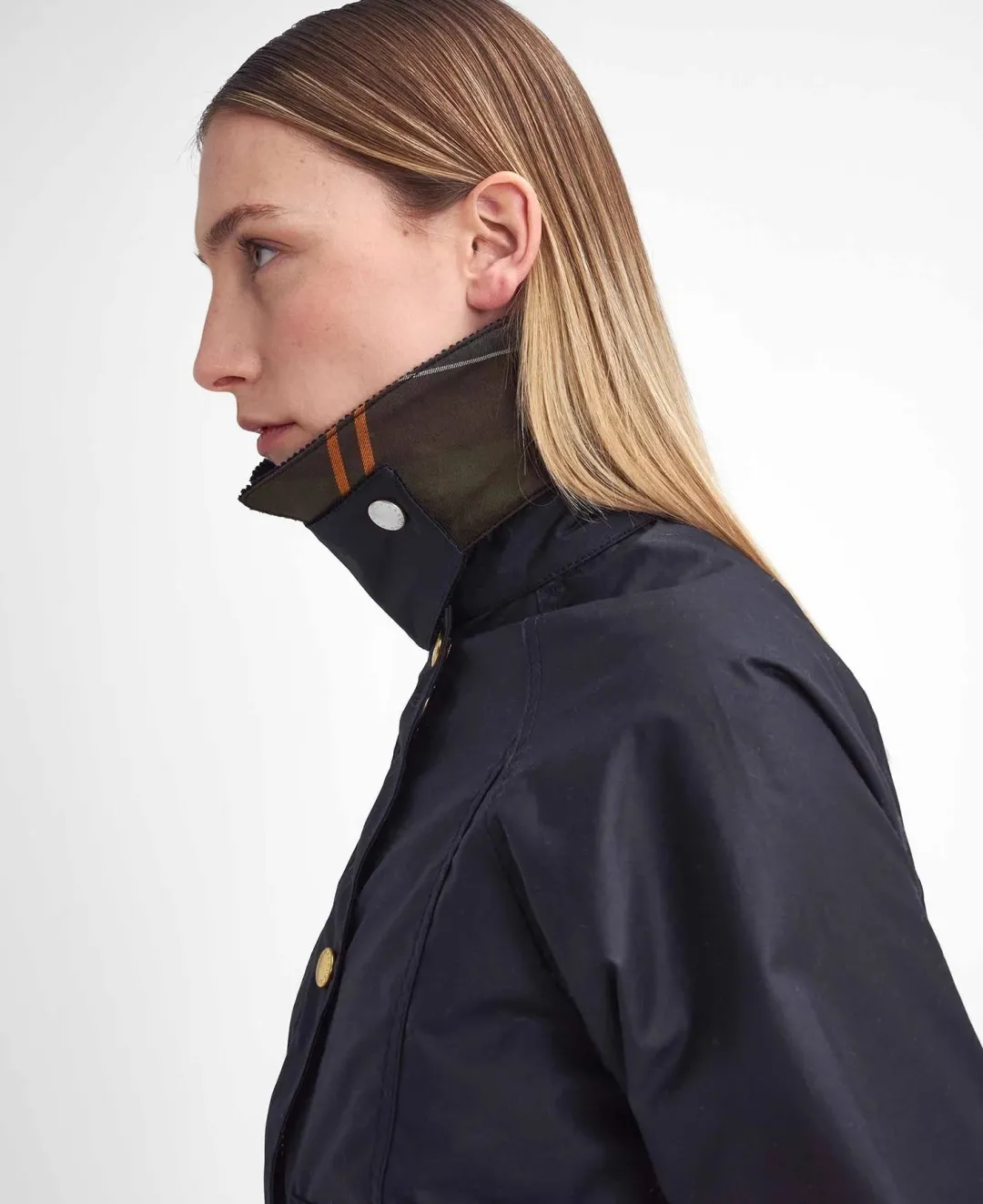 Cropped Beadnell Waxed Jacket