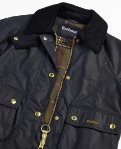 Cropped Beadnell Waxed Jacket