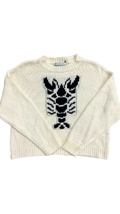 Cropped Lobster Sweater