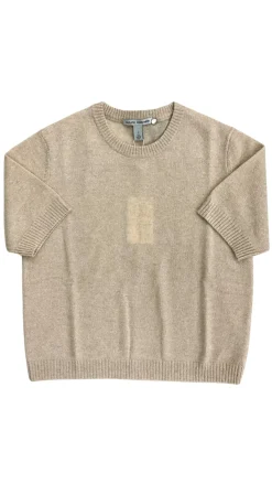 Cropped Short Sleeve Crew