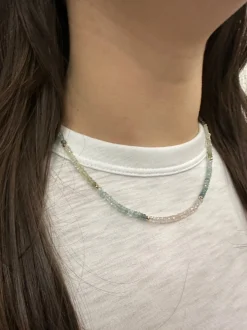 Delicate Ombre Beaded Chain