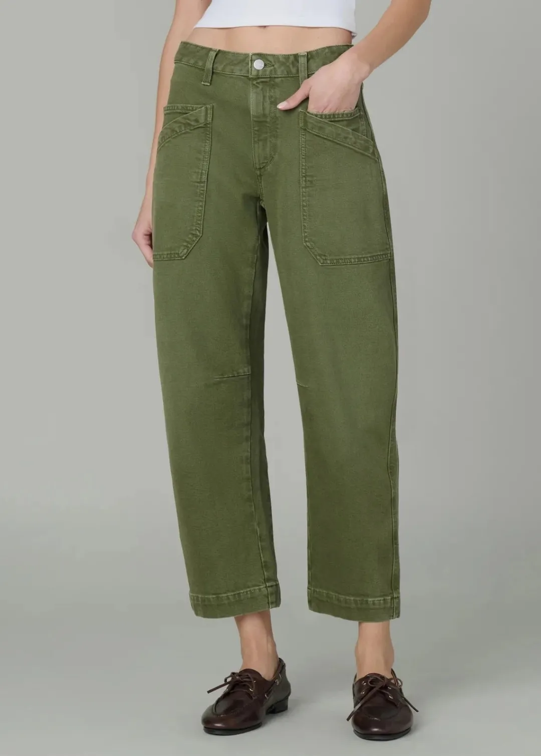 Double Pocket Barrel Jean