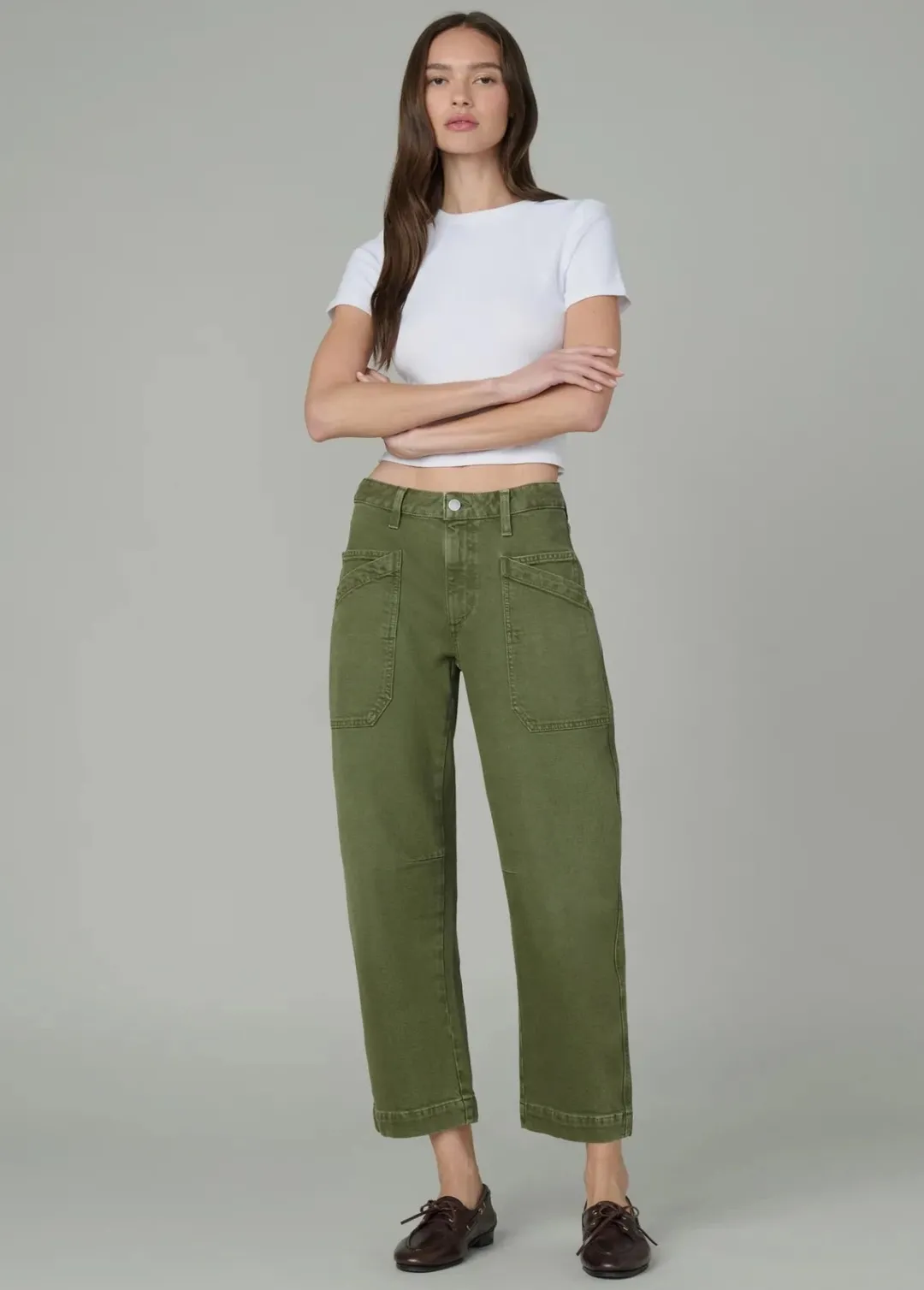 Double Pocket Barrel Jean