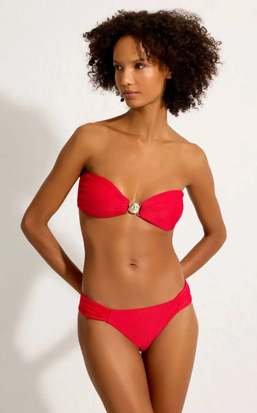 Draped Bikini Bottom