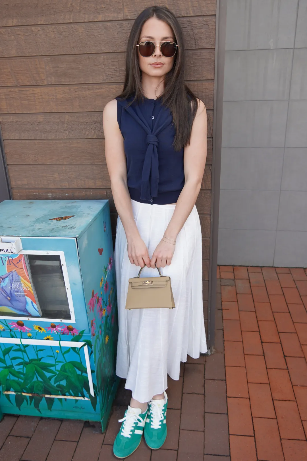 Elsie Pleated Seam Skirt