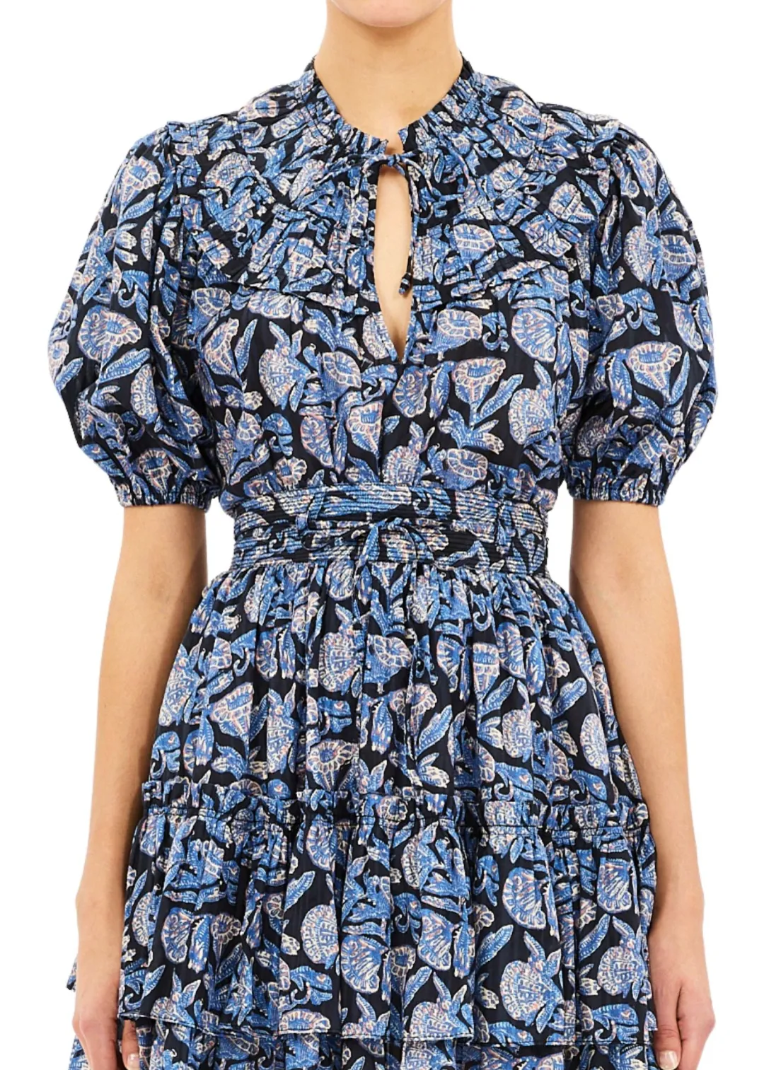 Elvie Short Sleeve Cotton Top