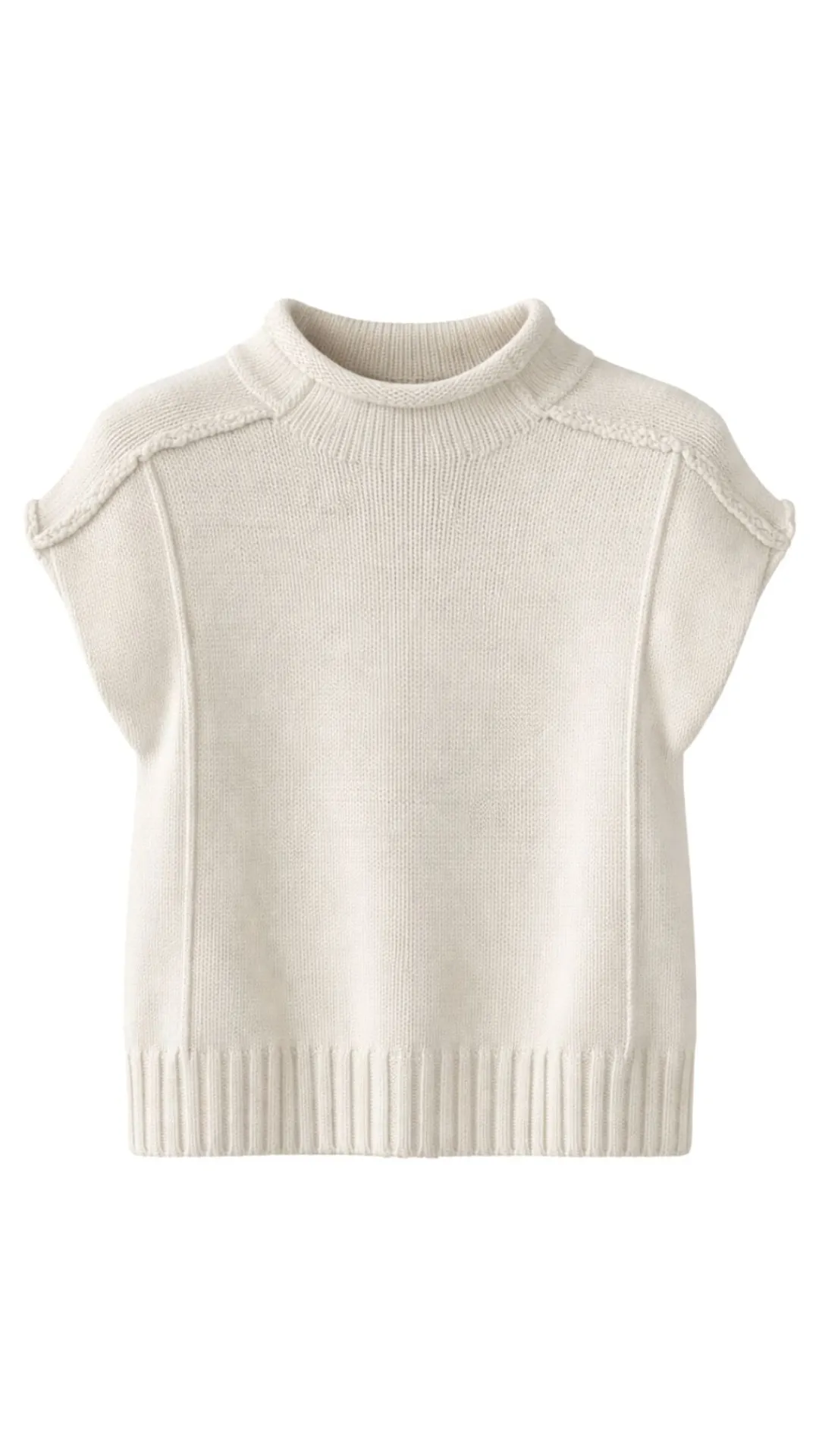 Emmie Mock Neck Vest