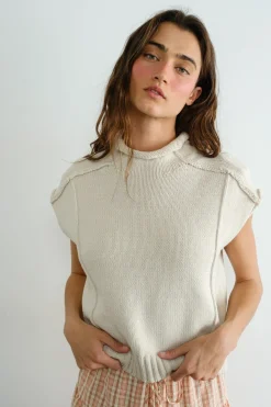 Emmie Mock Neck Vest