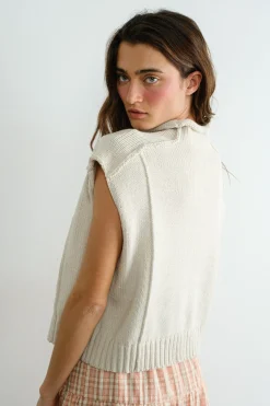 Emmie Mock Neck Vest