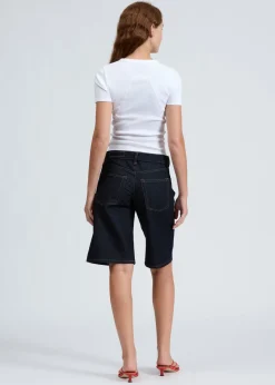 Essential Rib Short Sleeve Crew