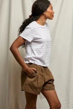 Everett Stripe Boxy Tee