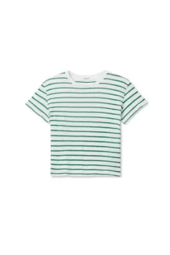 Everett Stripe Boxy Tee