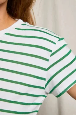 Everett Stripe Boxy Tee