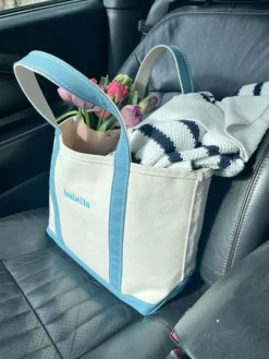 Everyday Tote Bag Baby Blue