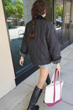 Everyday Tote Bag Maroon