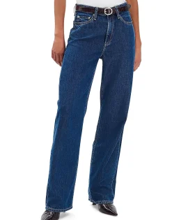 Featherweight Logan Mid Rise Wide Leg Jeans