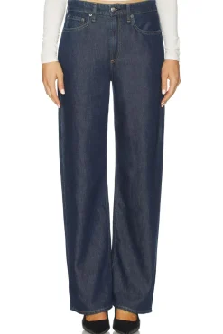 Featherweight Logan Mid Rise Wide Leg Jeans