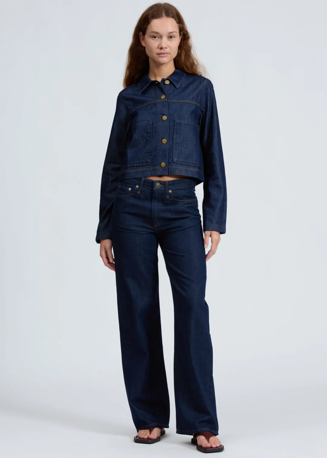 Featherweight Logan Wide Jeans