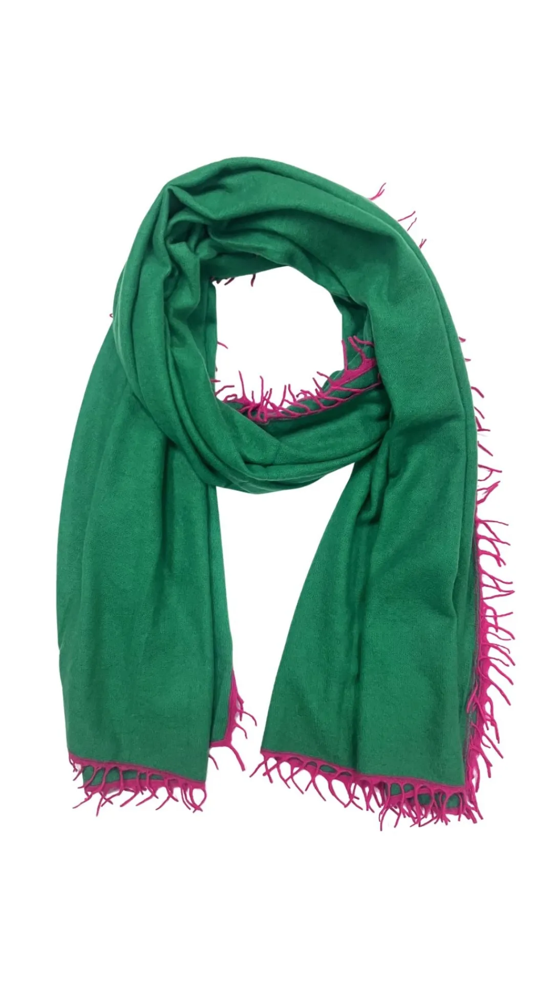 Felted Colorblock Scarf