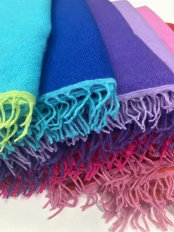 Felted Colorblock Scarf